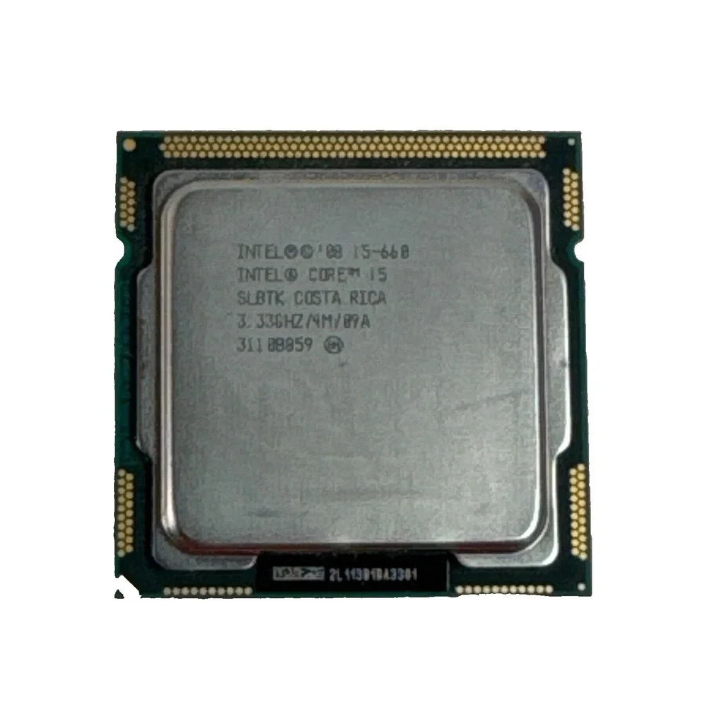 Intel Core i5-660 3.33GHz SLBTK LGA1156 Dual-Core CPU Processor Tested